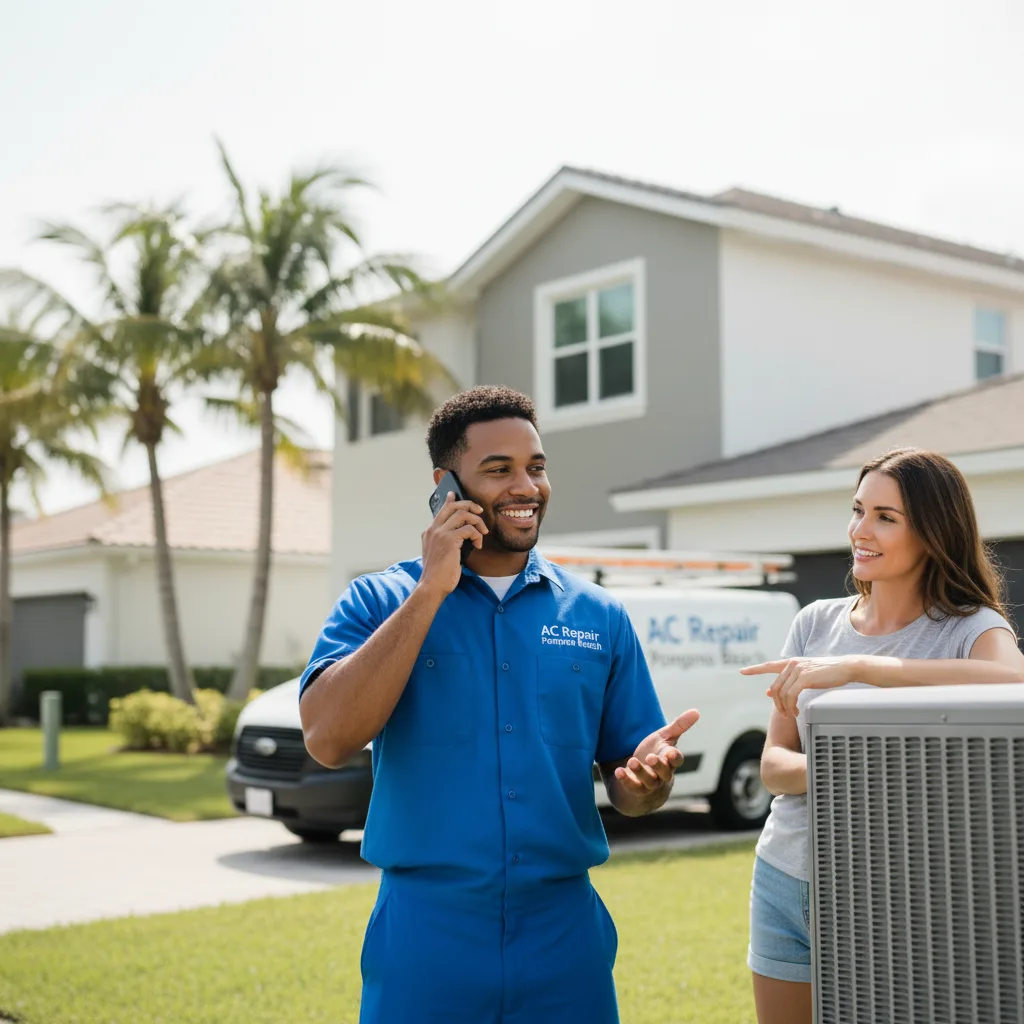 AC Repair Pompano Beach customer support in Musella